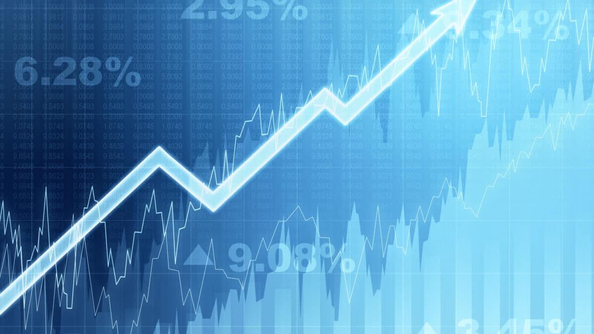 Income and growth financial chart
