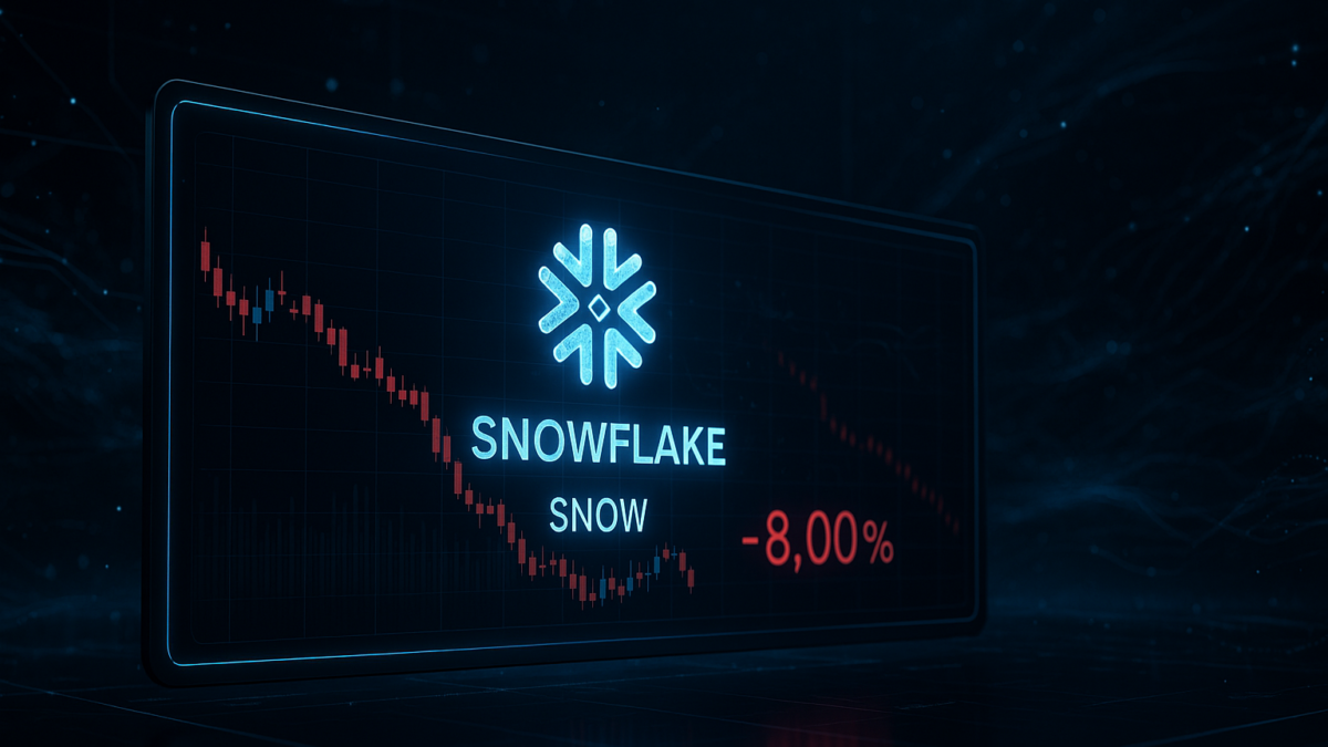 Snowflake stock slides 8% despite an earnings beat as soft guidance, slowing growth and lofty expectations rattle investor sentiment.