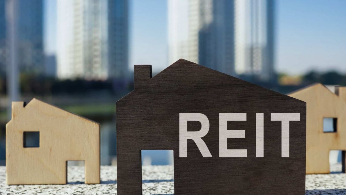 House models and one with REIT real estate investment trust.